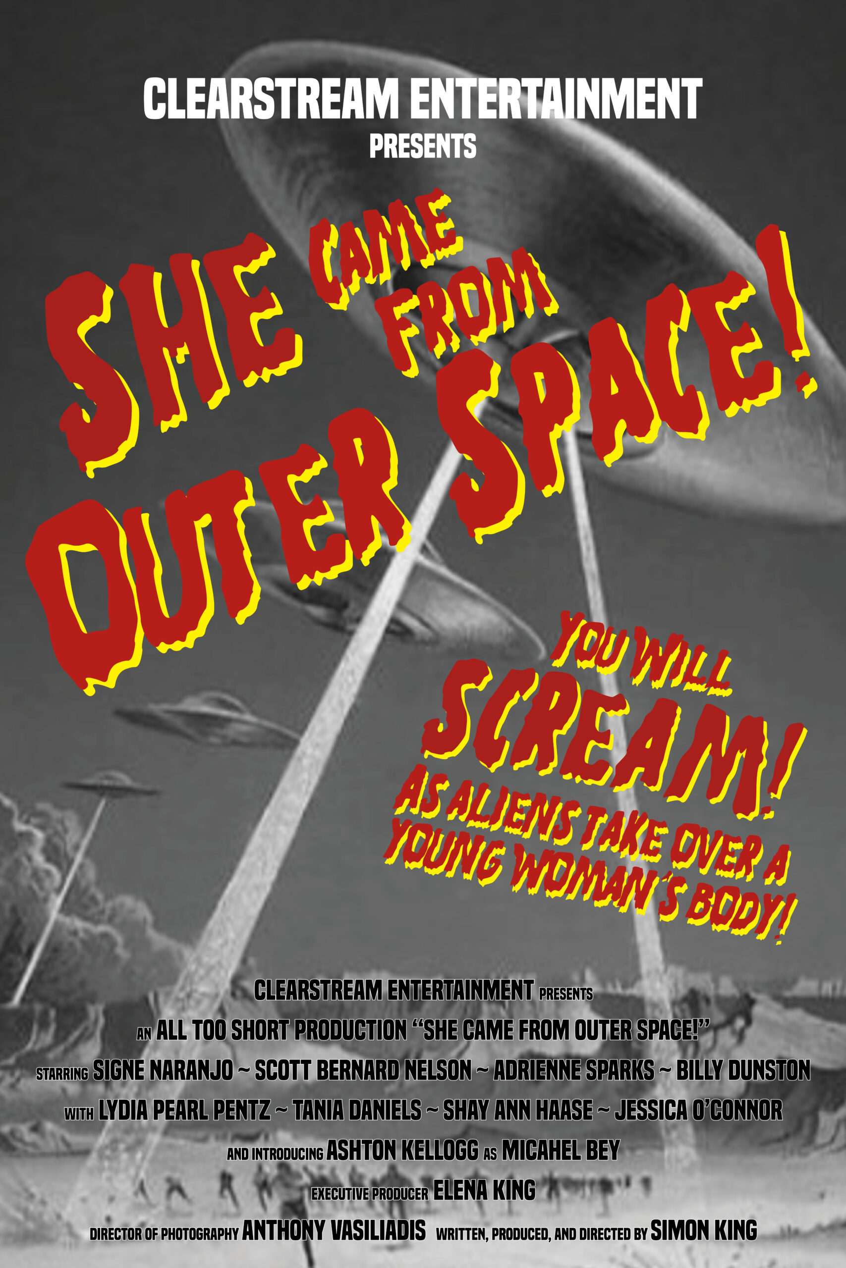 SHE CAME FROM OUTER SPACE